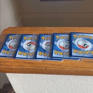 Pokemon Trading Cards - Blue and Yellow
